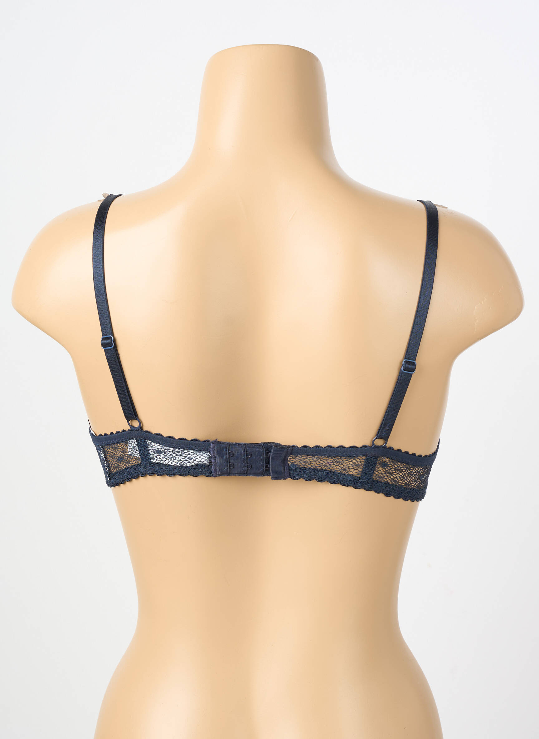 Sutien țesătură dantelă top sutien modelat albastru PASSIONATA femeie