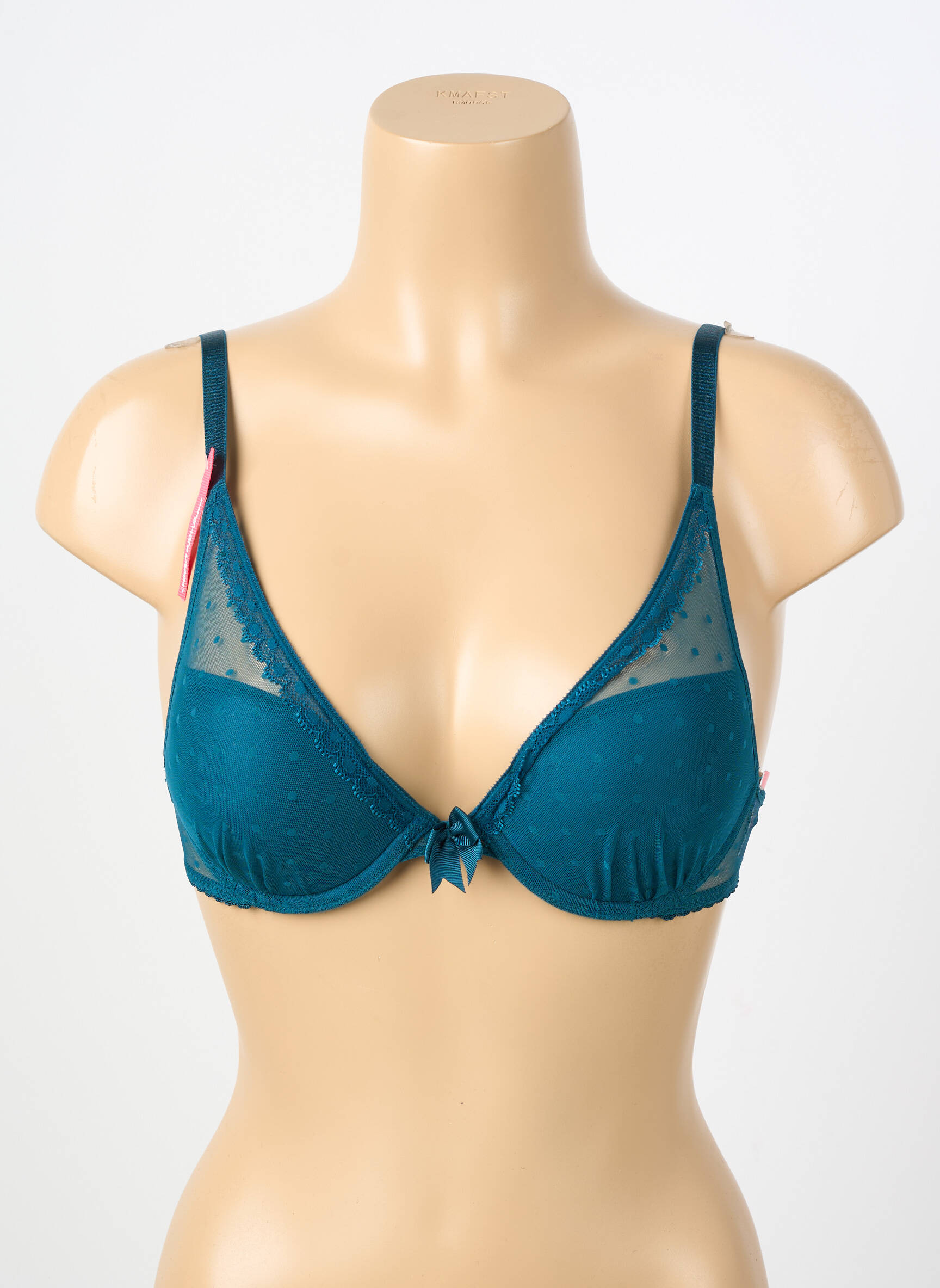 Sutien ușoară și transparentă top sutien modelat verde PASSIONATA femeie