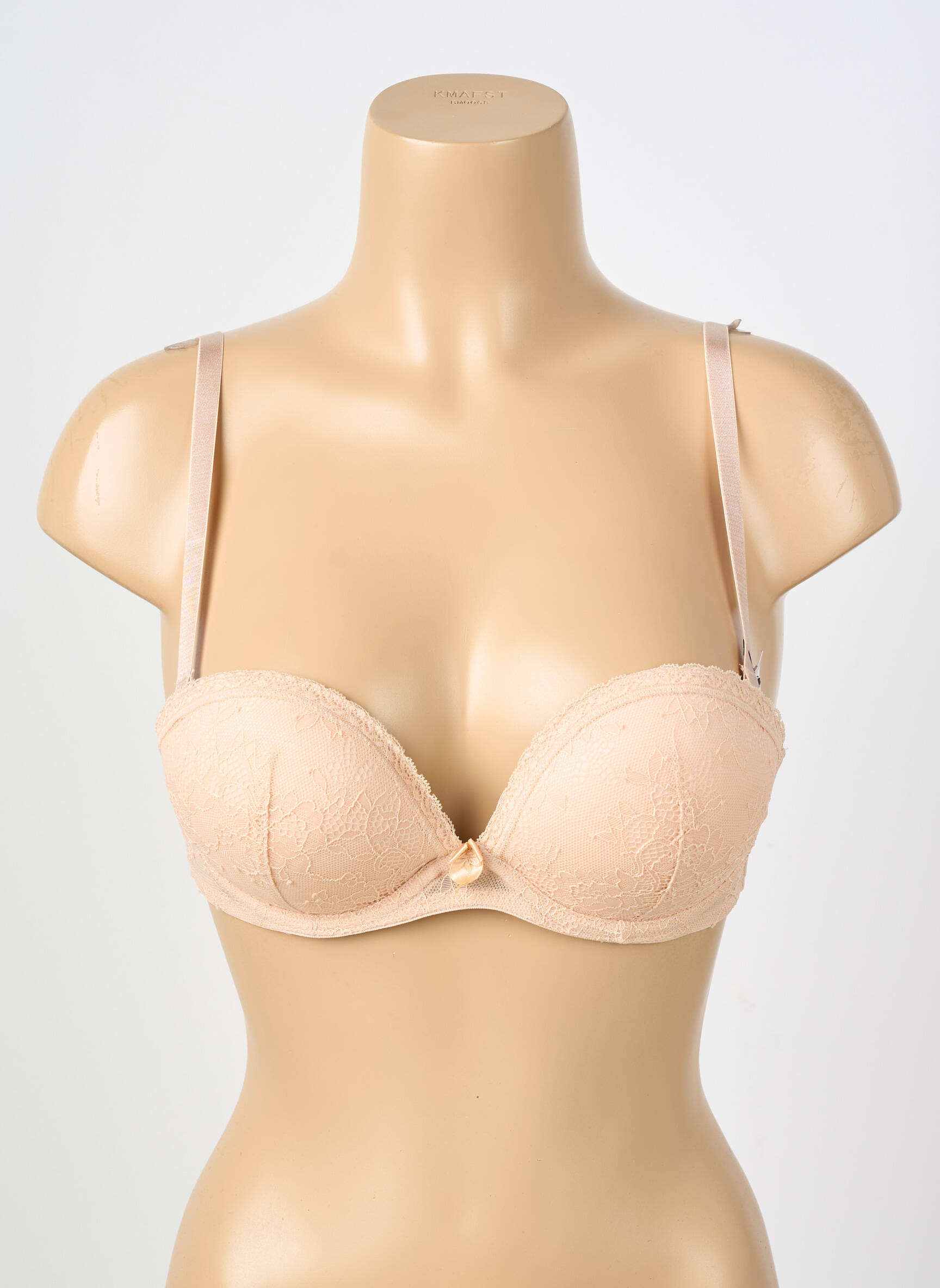 Sutien bretea multi poziție top sutien push-up roz VALEGE femeie