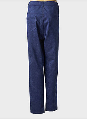 Pantalon slim talie elastică mărime normală albastru S.QUISE femeie