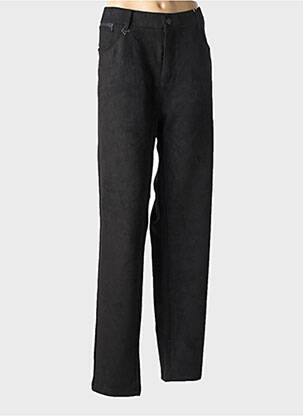 Pantalon slim elasticitate mărime normală negru S.QUISE femeie