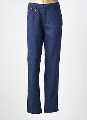 Pantalon slim elasticitate mărime normală albastru S.QUISE femeie
