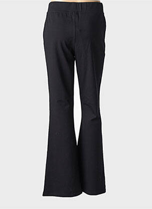 Pantalon evazat elasticitate talie înaltă negru BASE LEVEL femeie