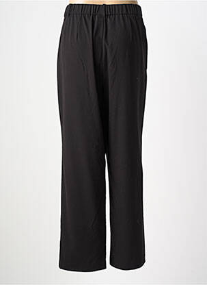 Pantalon slim talie elastică mărime normală negru CISO femeie