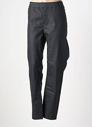 Pantalon slim talie înaltă talie înaltă negru CISO femeie