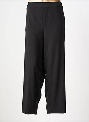 Pantalon drept țesătură crep mărime normală negru CISO femeie