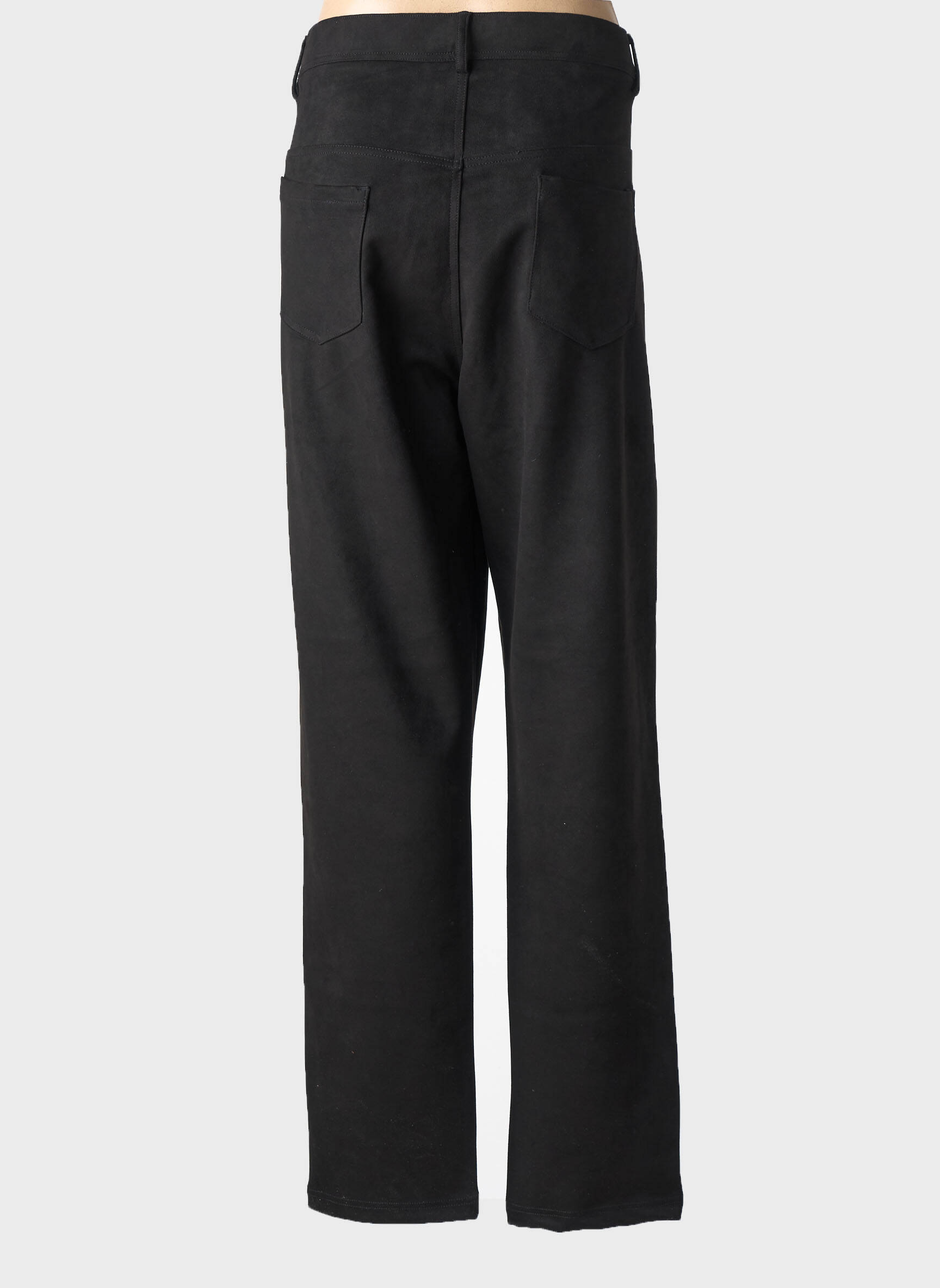 Pantalon slim elasticitate mărime normală negru S.QUISE femeie