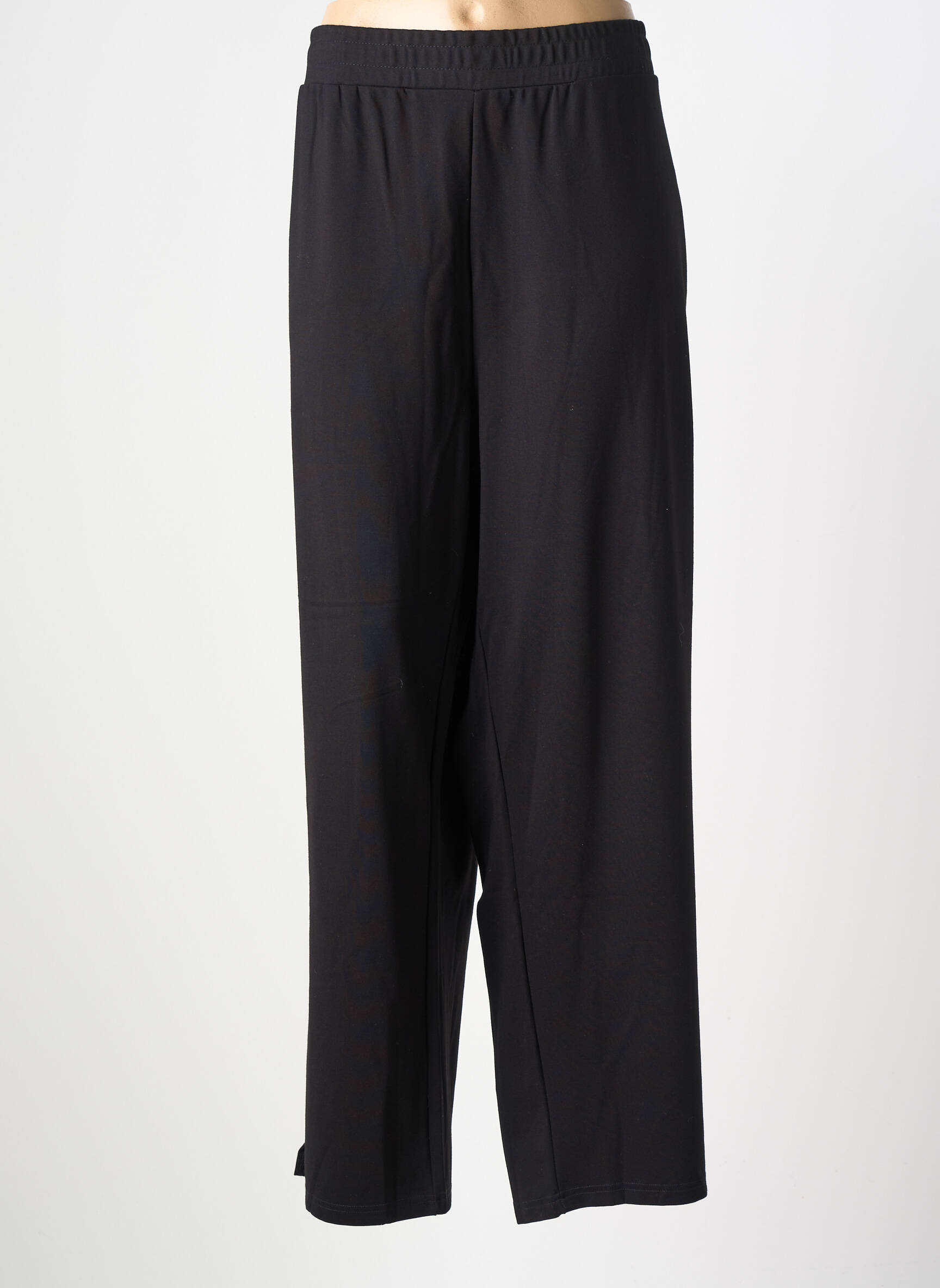 Pantalon drept elasticitate mărime normală negru CISO femeie