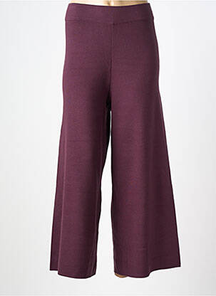 Pantalon 7/8 elasticitate mărime normală violet MAT. femeie