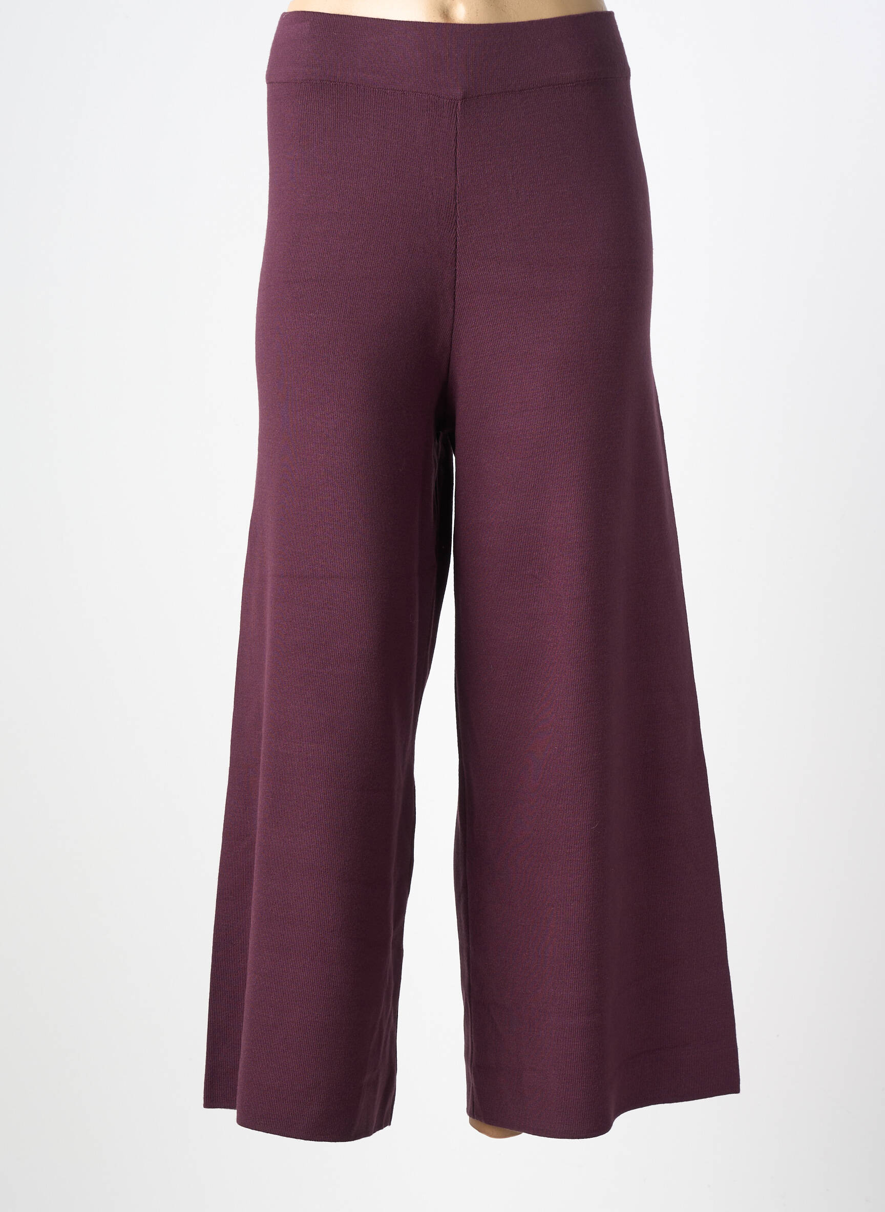 Pantalon 7/8 elasticitate mărime normală violet MAT. femeie