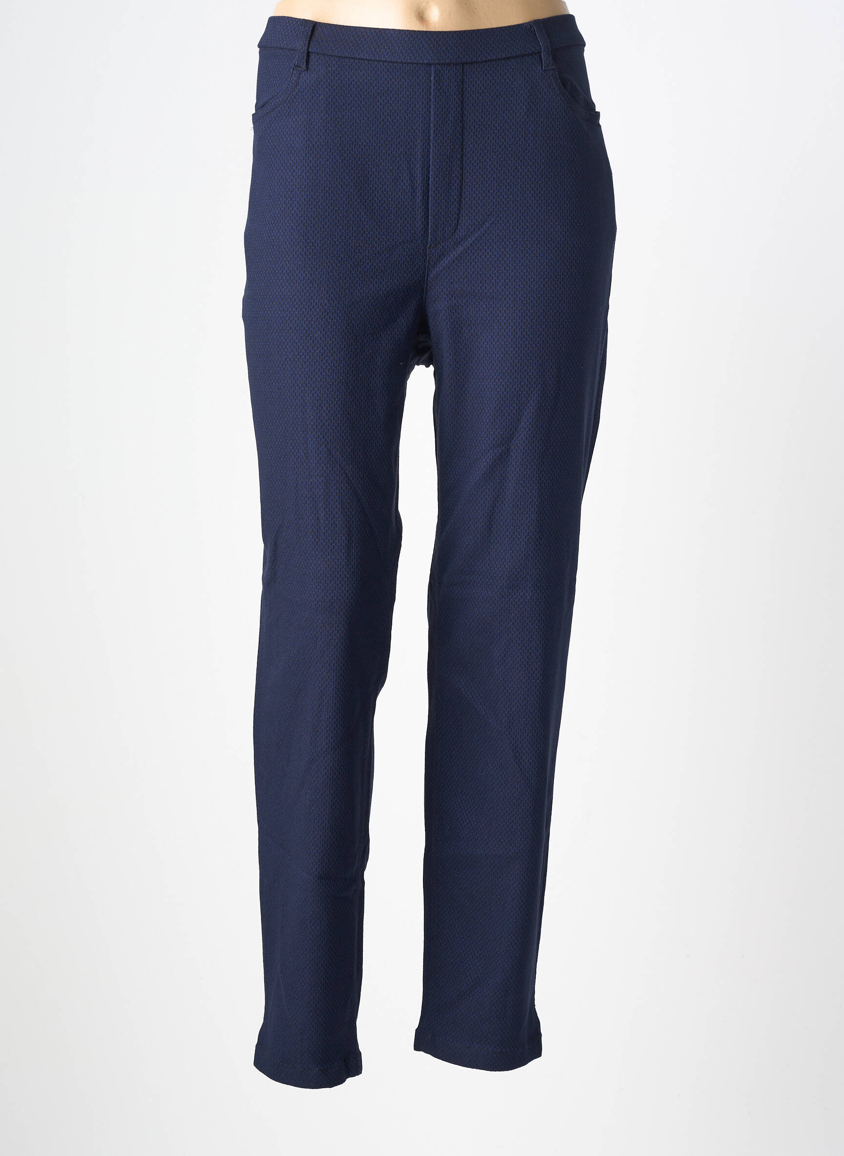 Pantalon slim elasticitate mărime normală albastru CISO femeie