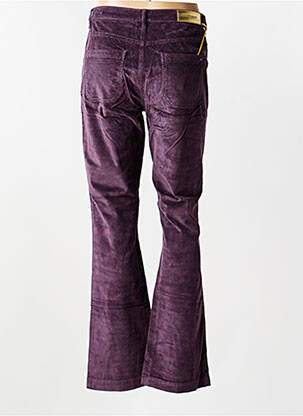 Pantalon evazat elasticitate mărime normală violet COUTURIST femeie