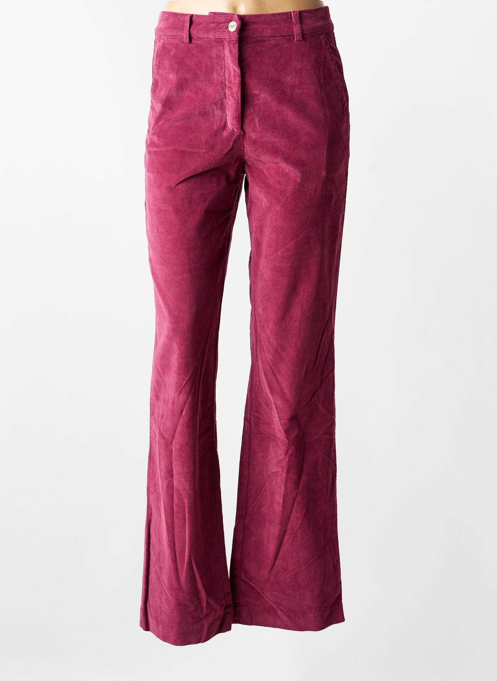 Pantalon evazat elasticitate mărime normală violet COUTURIST femeie