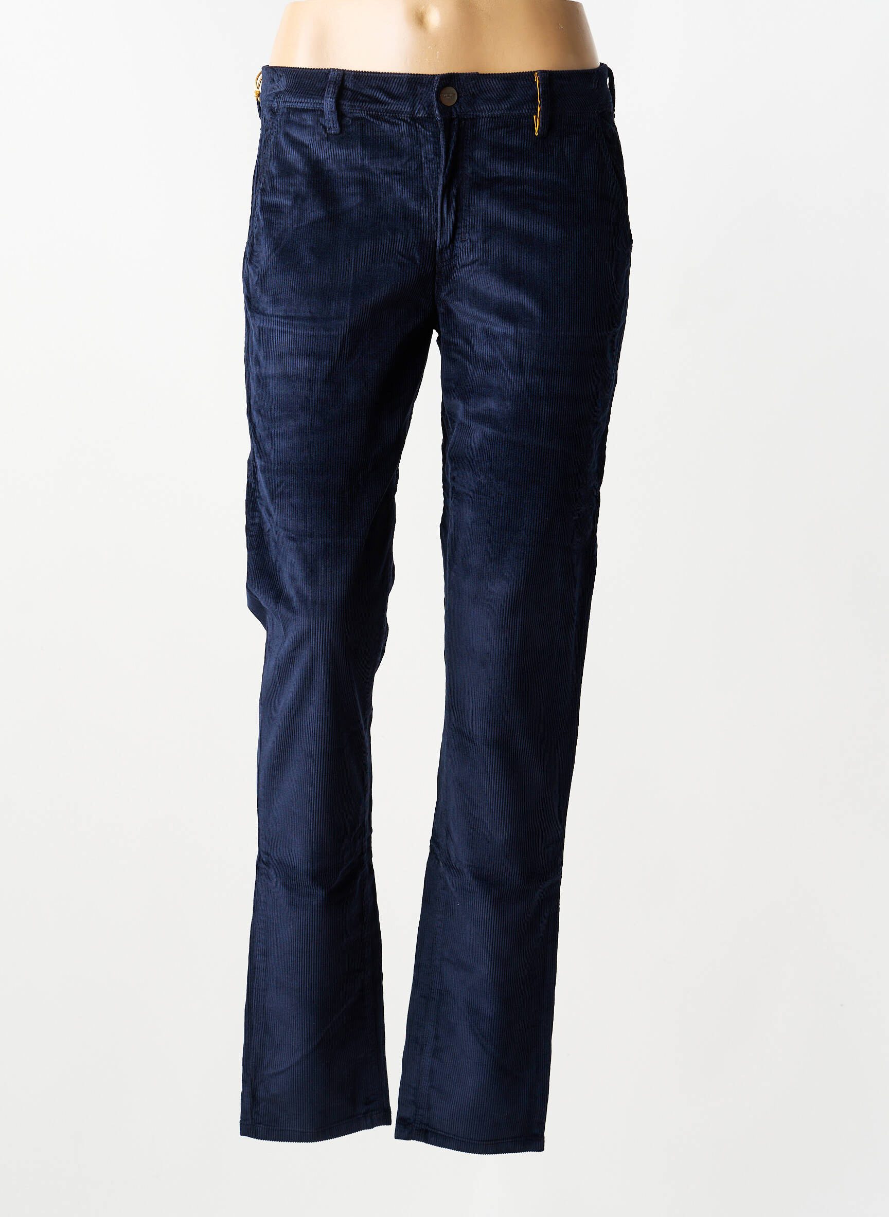 Pantalon slim elasticitate albastru COUTURIST femeie
