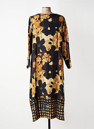 Rochie lungă mâneci lungi mâneci lungi negru G!OZE femeie