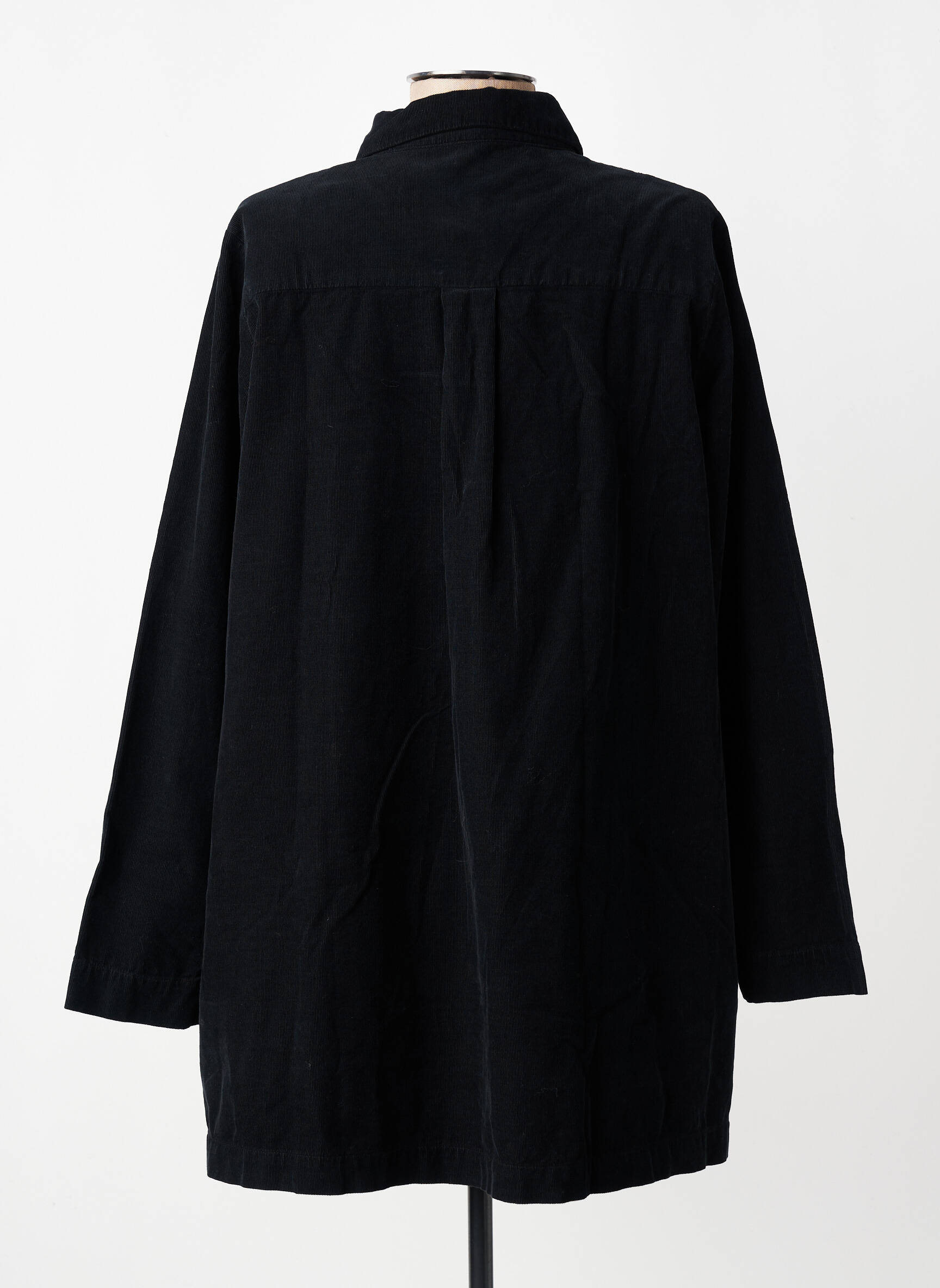 Tunică mâneci lungi guler de bluză negru MES SOEURS ET MOI femeie