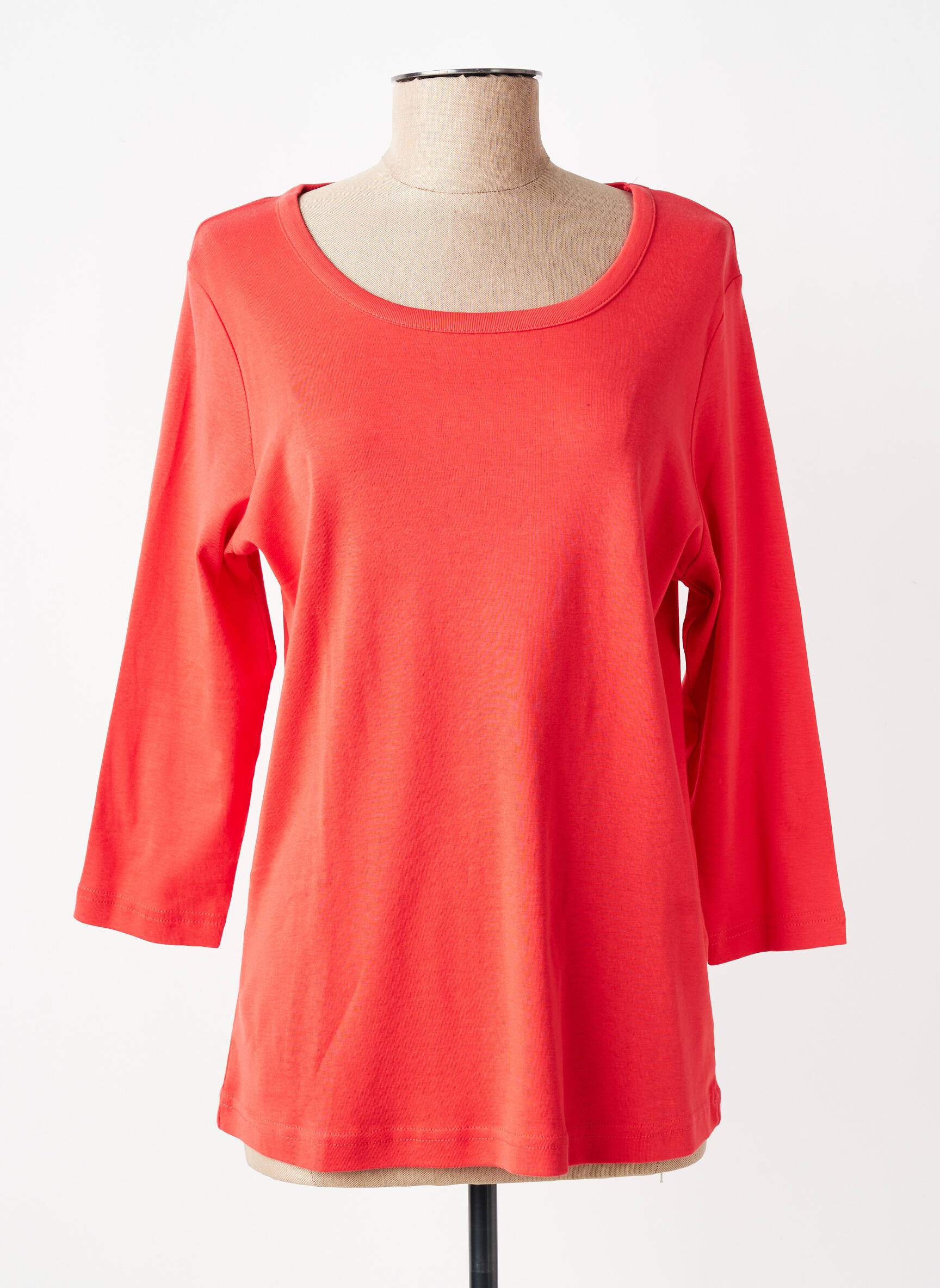 Tricou mâneci 3/4 mâneci 3/4 roșu IMITZ femeie