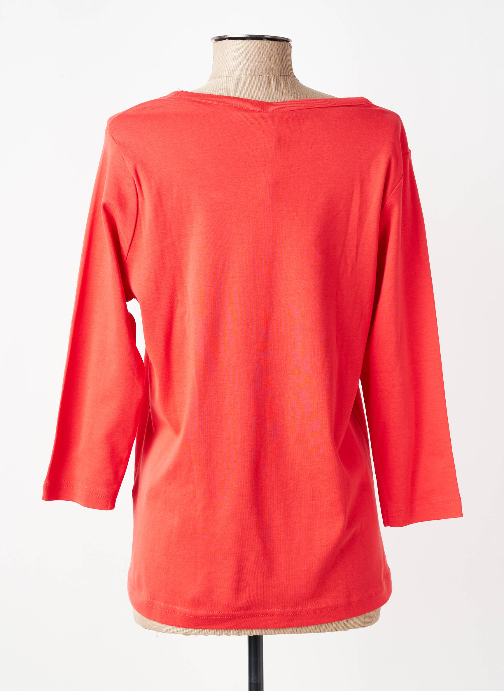 Tricou mâneci 3/4 mâneci 3/4 roșu IMITZ femeie