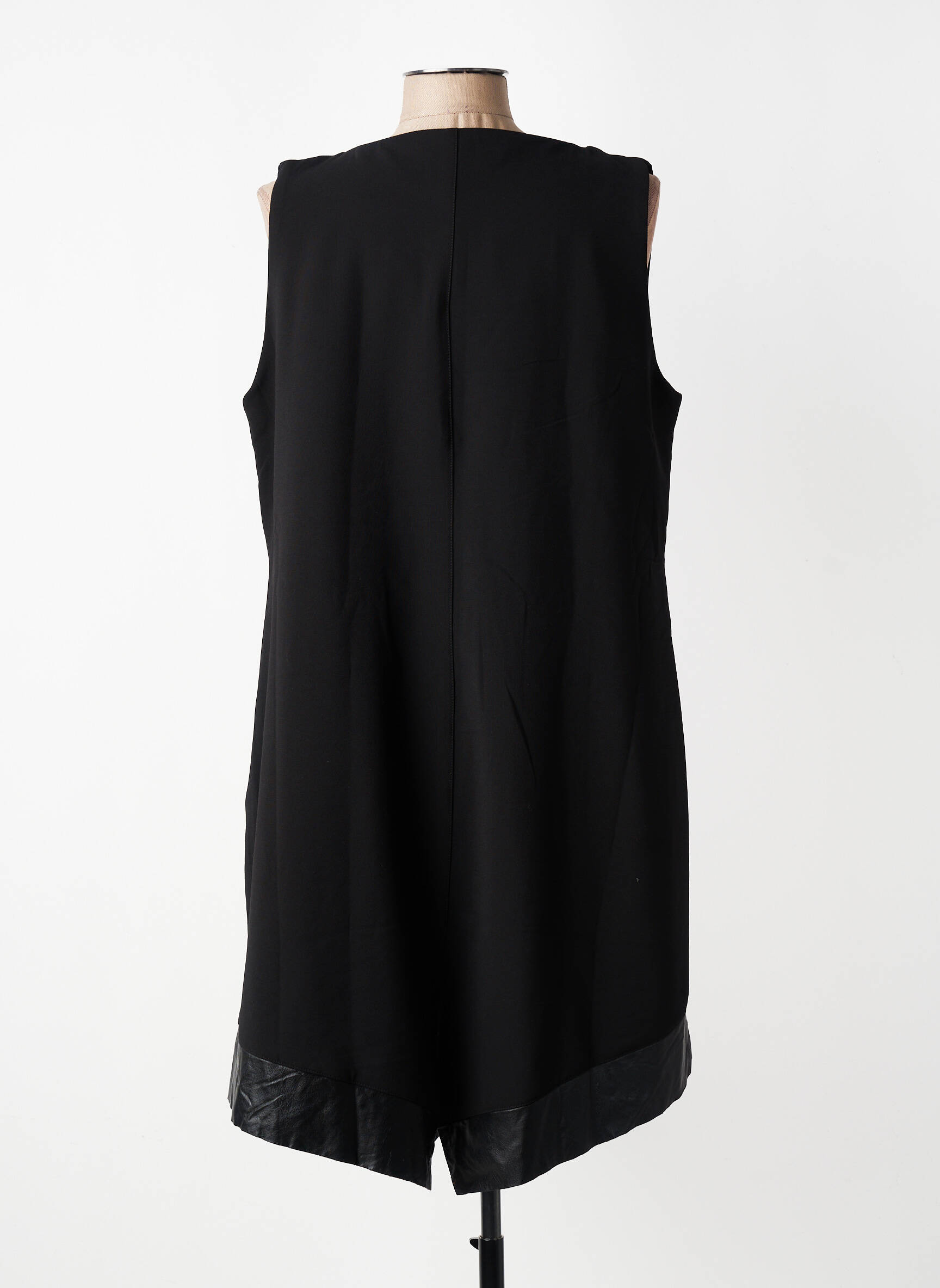 Rochie midi fără mâneci fără mâneci negru KOKOMARINA femeie