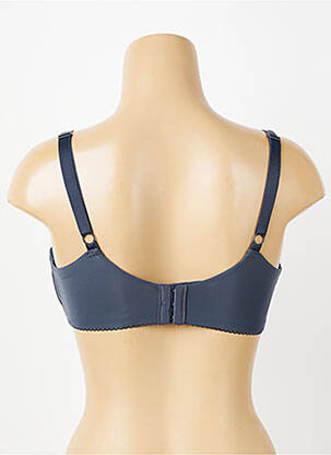 Sutien efect material satinat top sutien modelat gri DORINA femeie