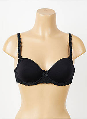 Sutien efect material satinat top sutien modelat negru SIMONE PERELE femeie