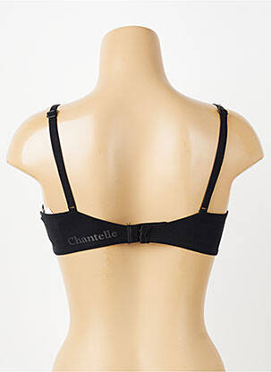 Sutien țesătură tulle sutien cupe întregi cu decolteu înalt negru CHANTELLE femeie