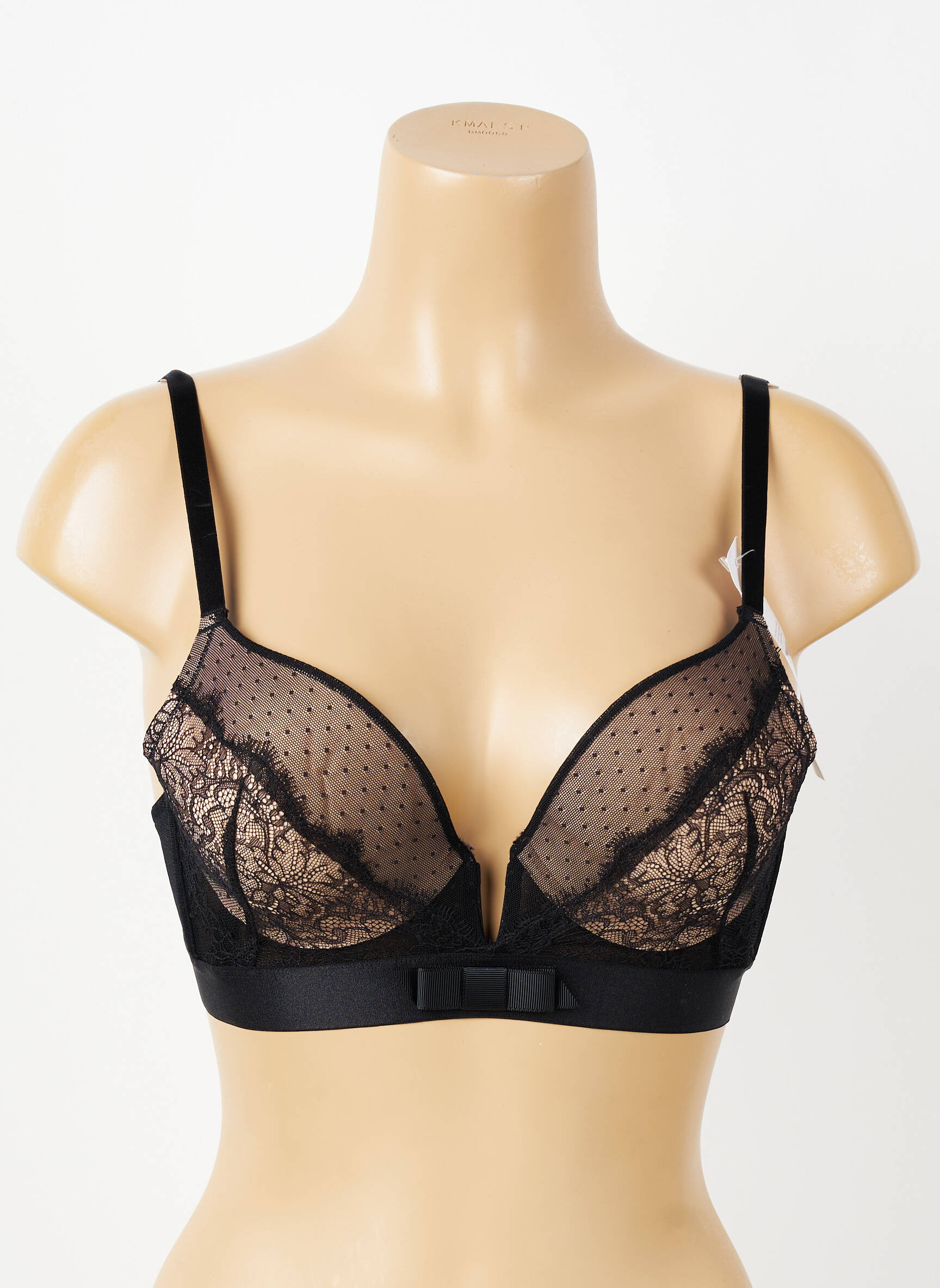 Sutien top sutien push-up top sutien push-up negru VALEGE femeie