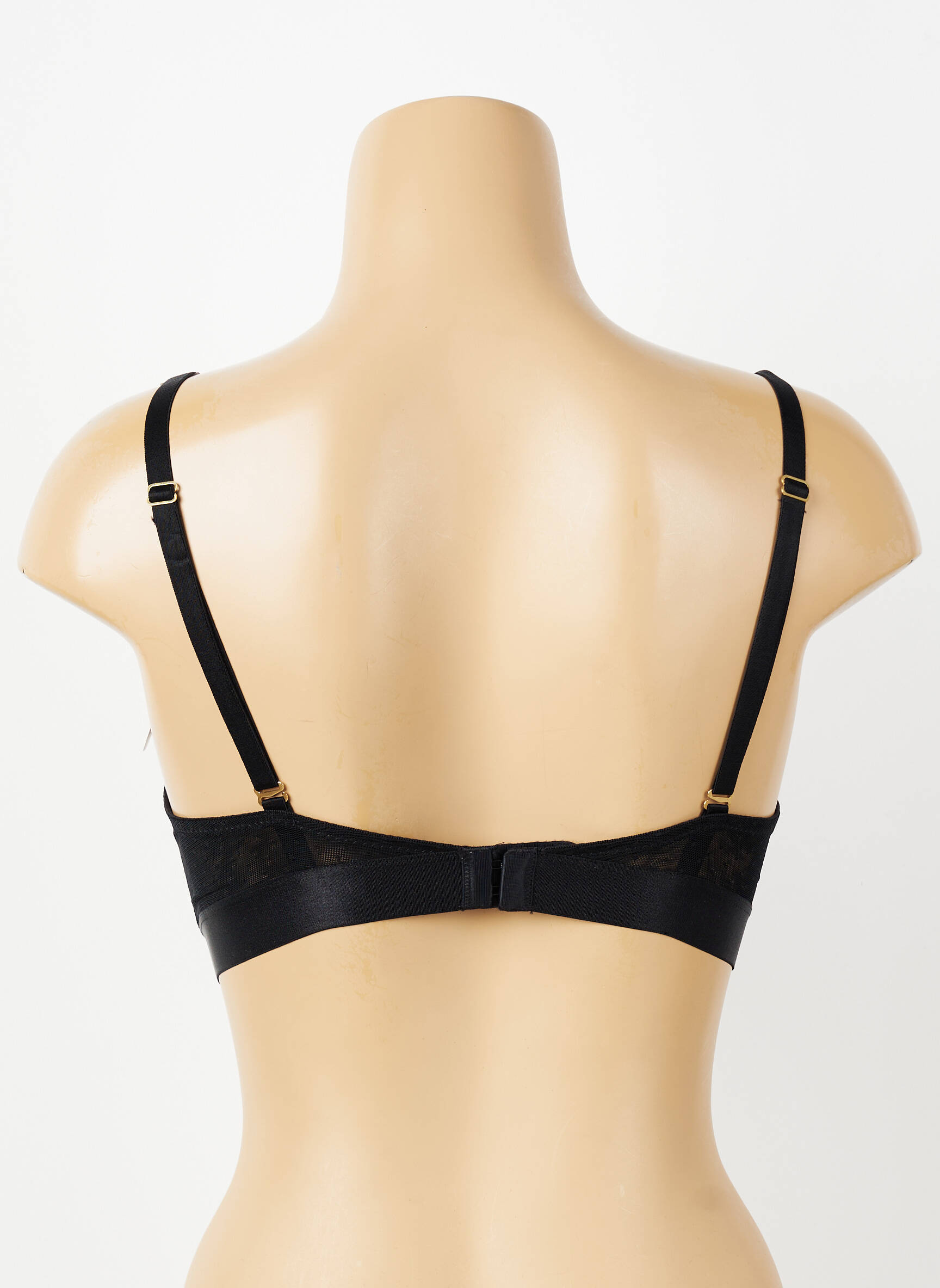 Sutien top sutien push-up top sutien push-up negru VALEGE femeie