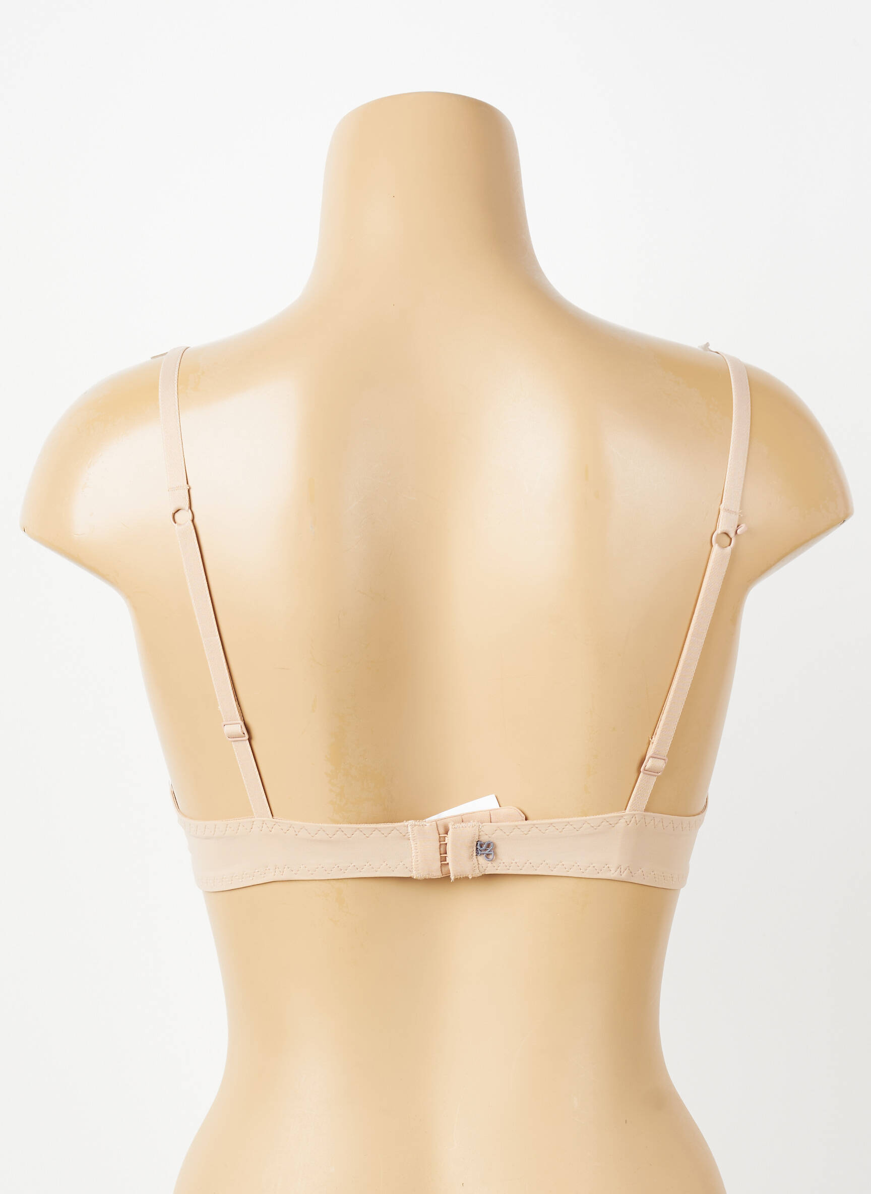 Sutien efect material satinat top sutien push-up culoare piersică SIMONE PERELE femeie
