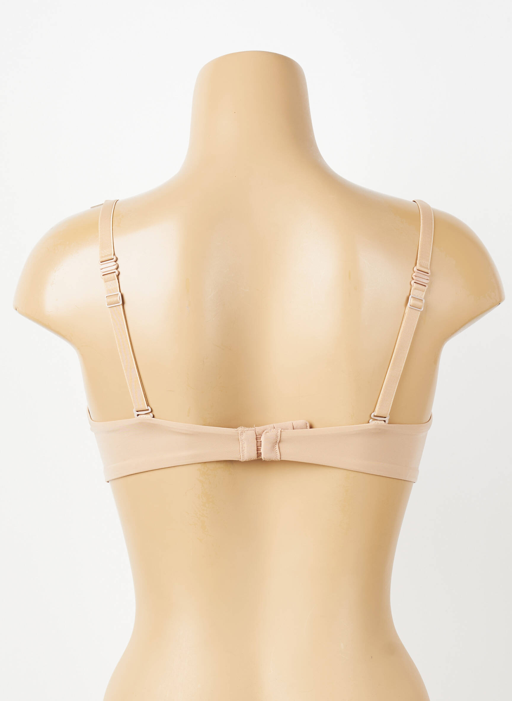 Sutien efect material satinat top sutien modelat culoare piersică SIMONE PERELE femeie
