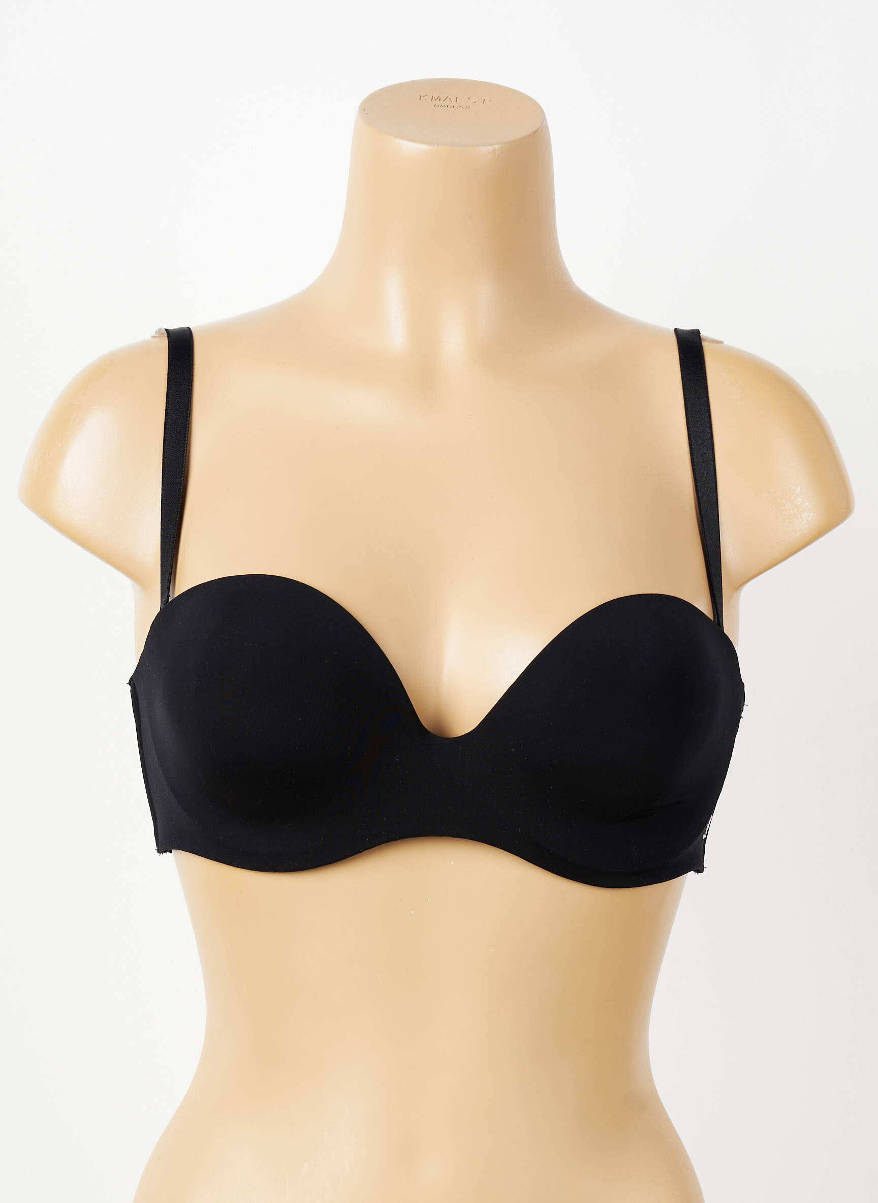 Sutien efect material satinat top sutien modelat negru SIMONE PERELE femeie