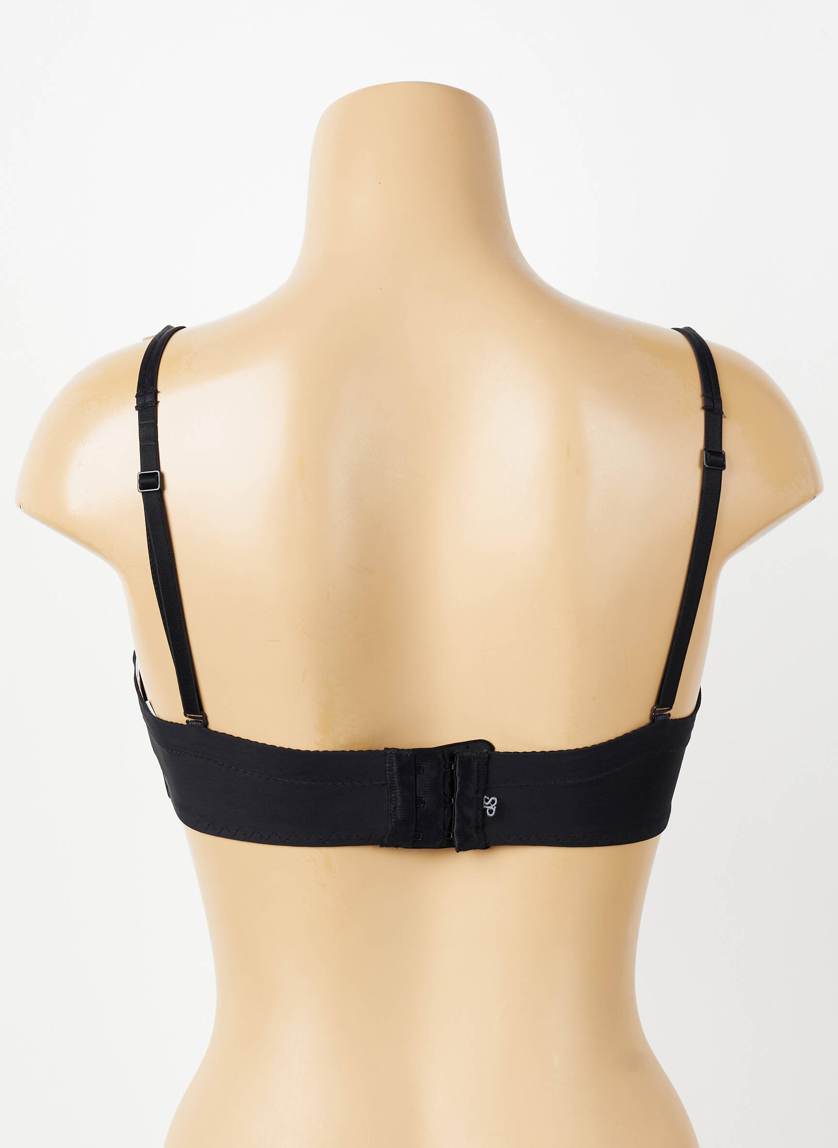 Sutien efect material satinat top sutien modelat negru SIMONE PERELE femeie