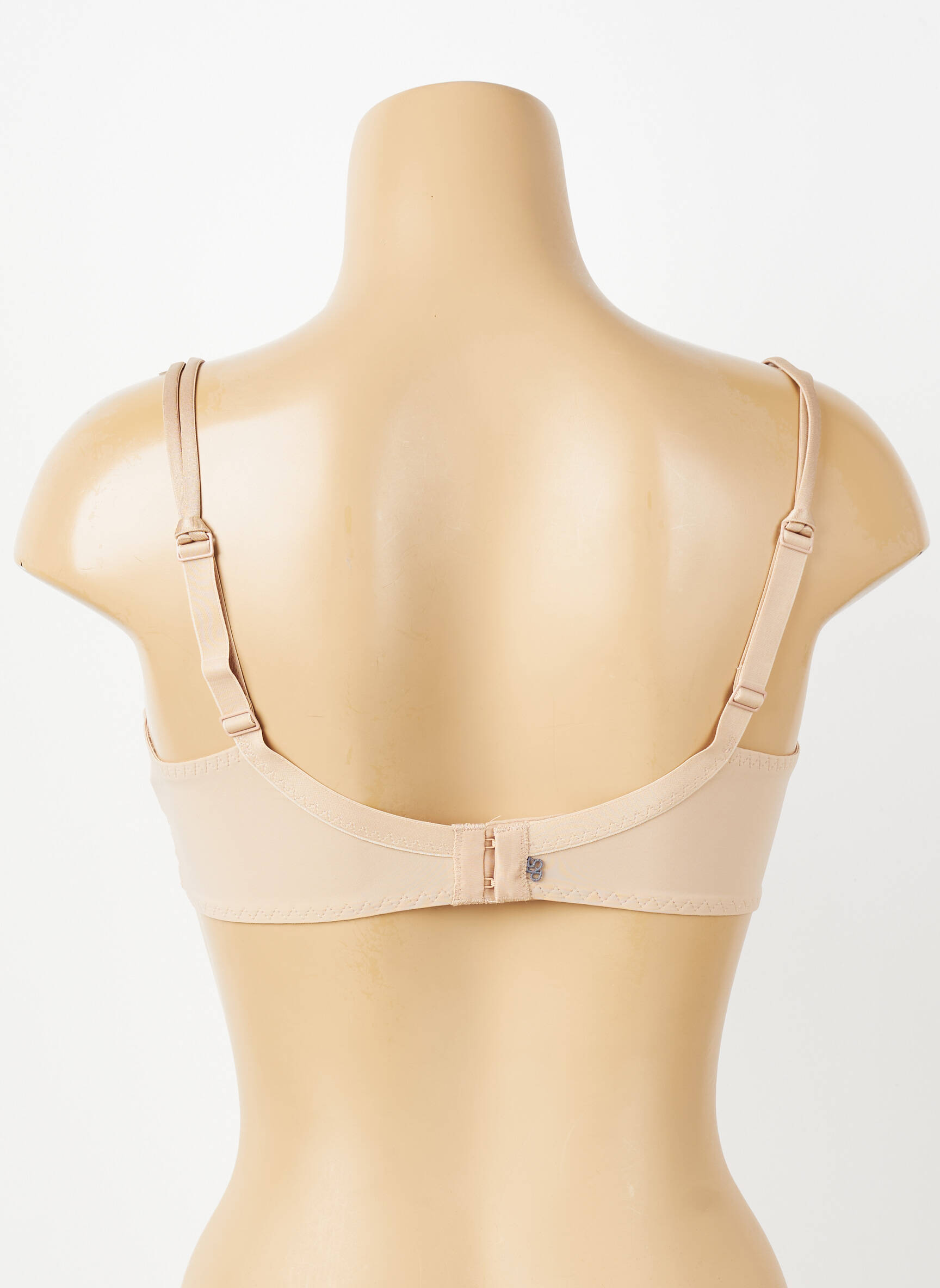 Sutien efect material satinat top sutien modelat culoare piersică SIMONE PERELE femeie