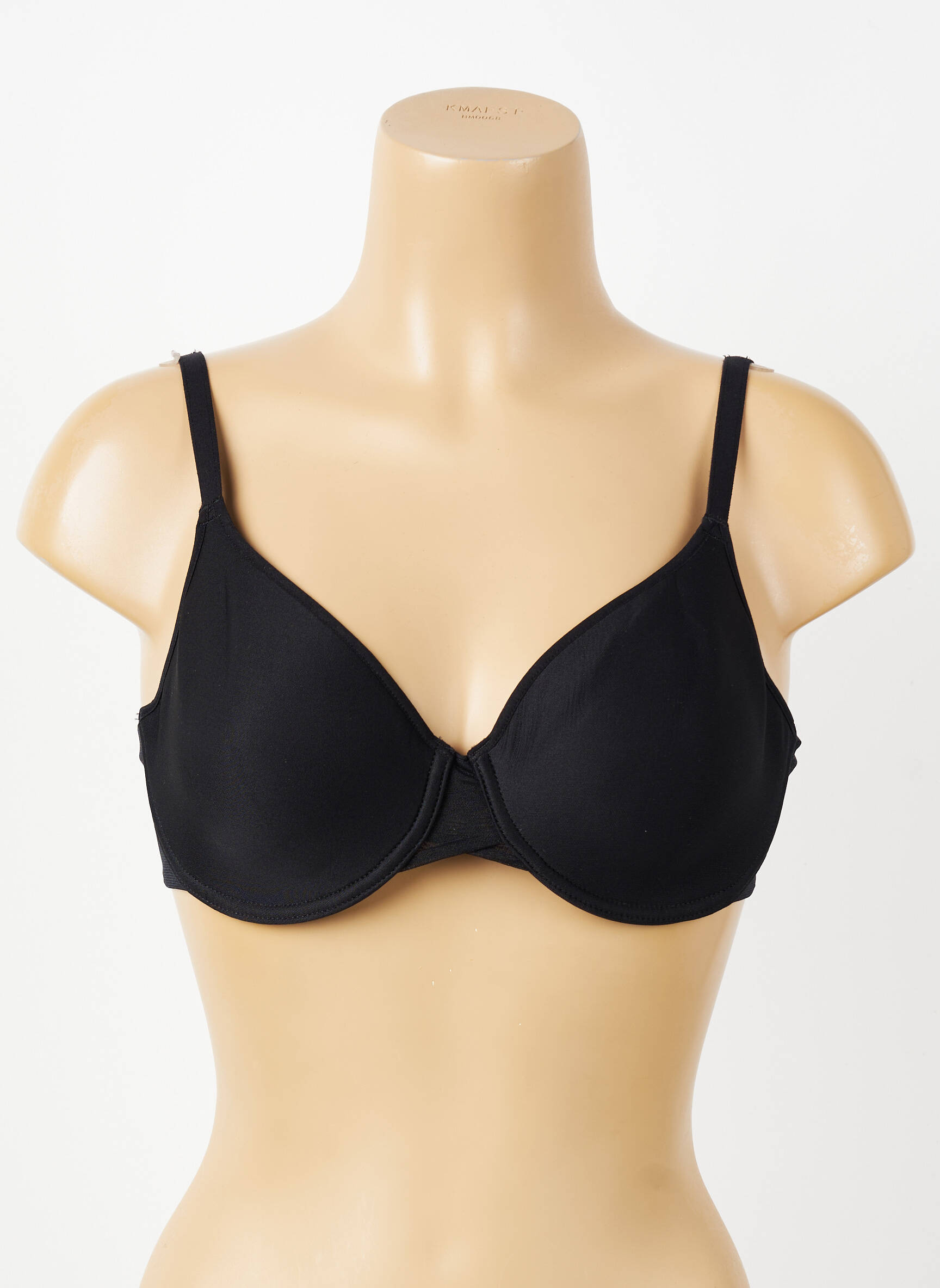Sutien țesătură tulle sutien cupe întregi cu decolteu înalt negru CHANTELLE femeie