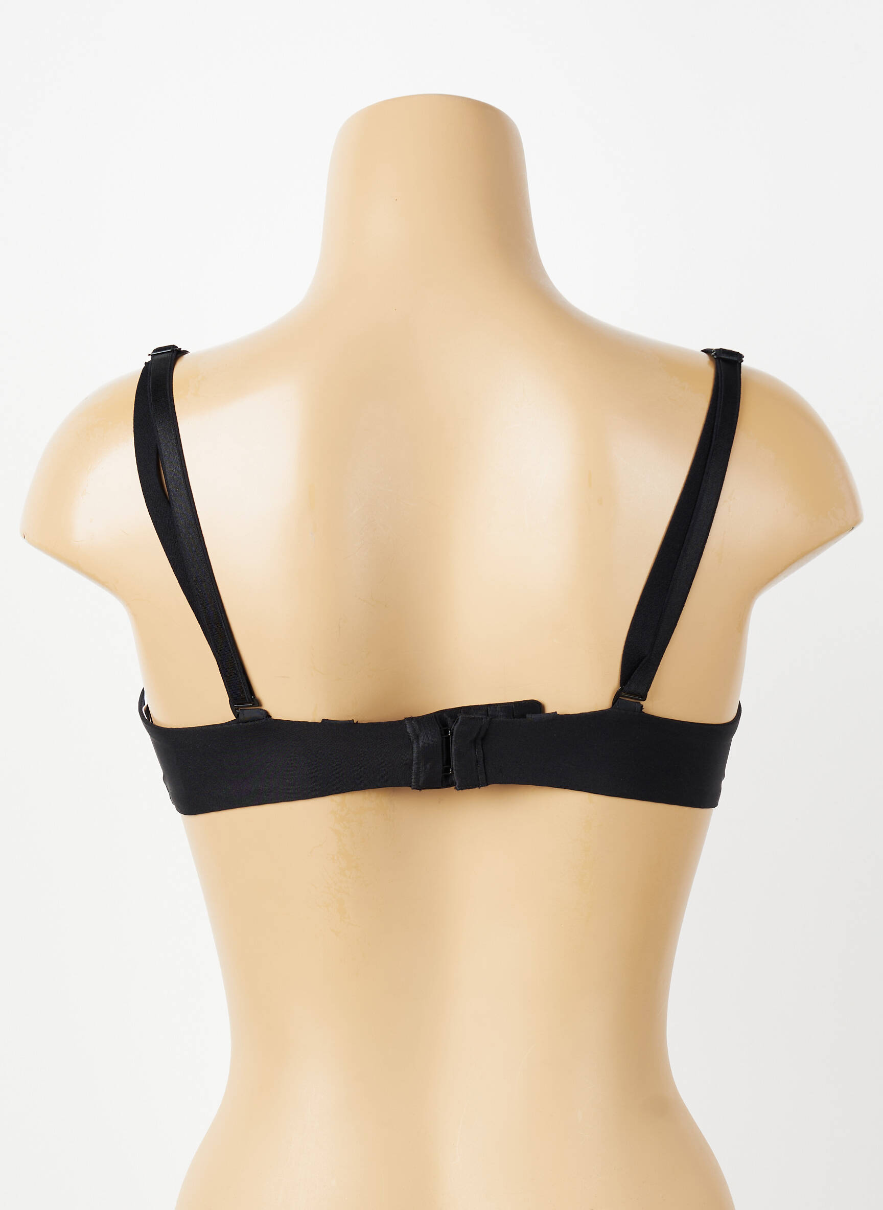 Sutien efect material satinat top sutien modelat negru CHANTELLE femeie