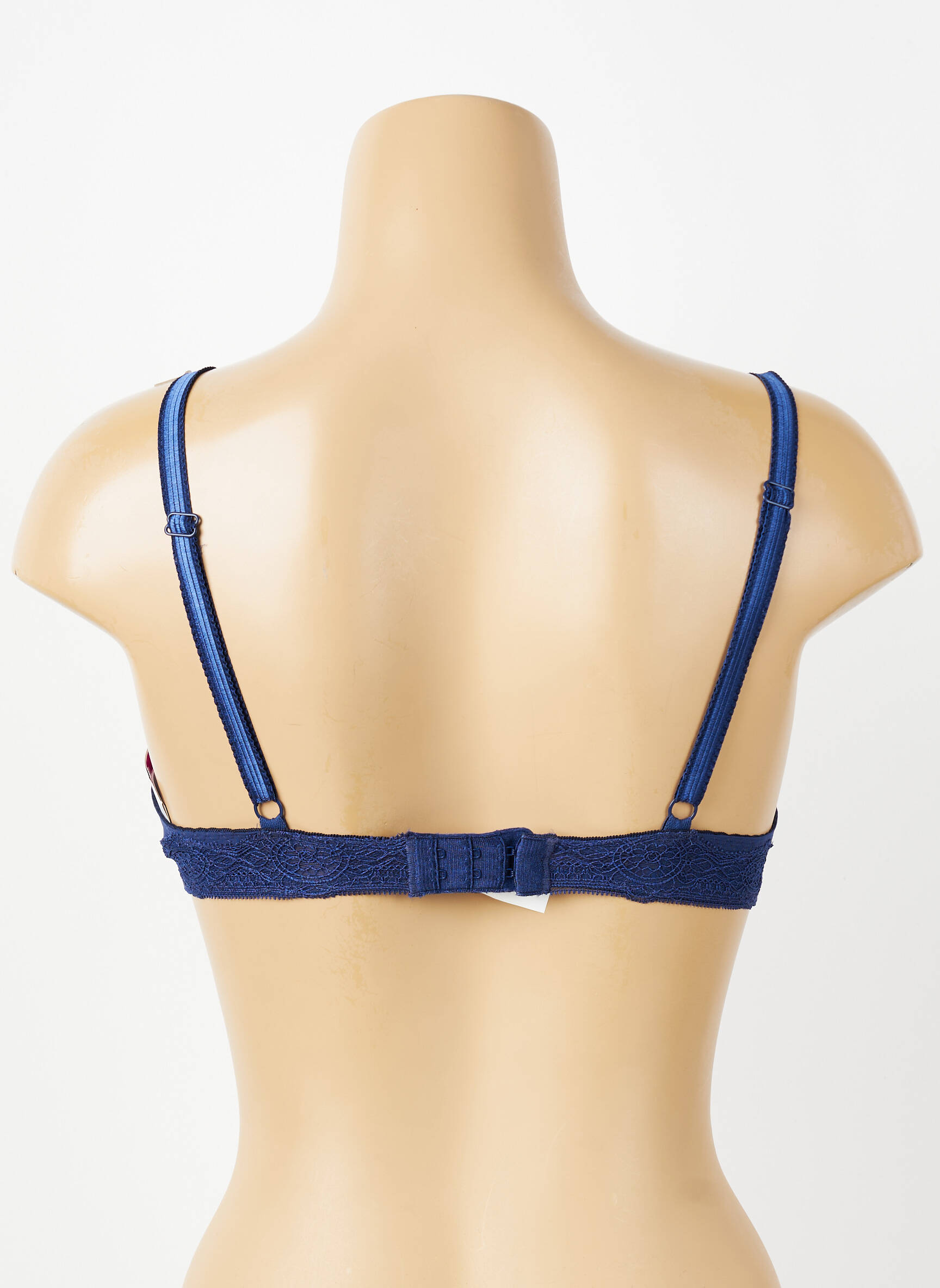 Sutien efect material satinat top sutien modelat albastru PASSIONATA femeie