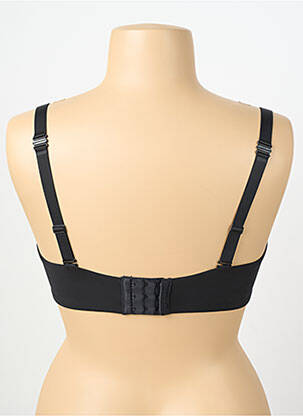 Sutien efect material satinat top sutien modelat negru SIMONE PERELE femeie