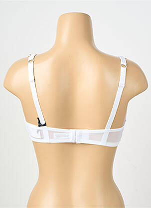 Sutien broderie top sutien modelat alb VALEGE femeie