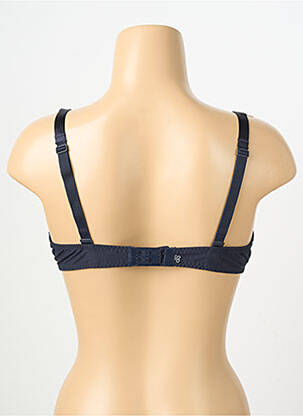 Sutien efect material satinat top sutien modelat albastru SIMONE PERELE femeie