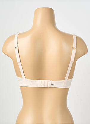 Sutien efect material satinat top sutien push-up roz SIMONE PERELE femeie