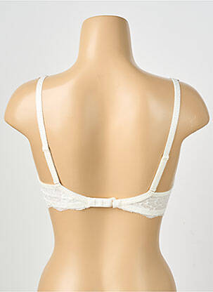 Sutien efect material satinat top sutien modelat bej SIMONE PERELE femeie