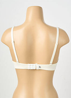 Sutien efect material satinat top sutien modelat bej SIMONE PERELE femeie