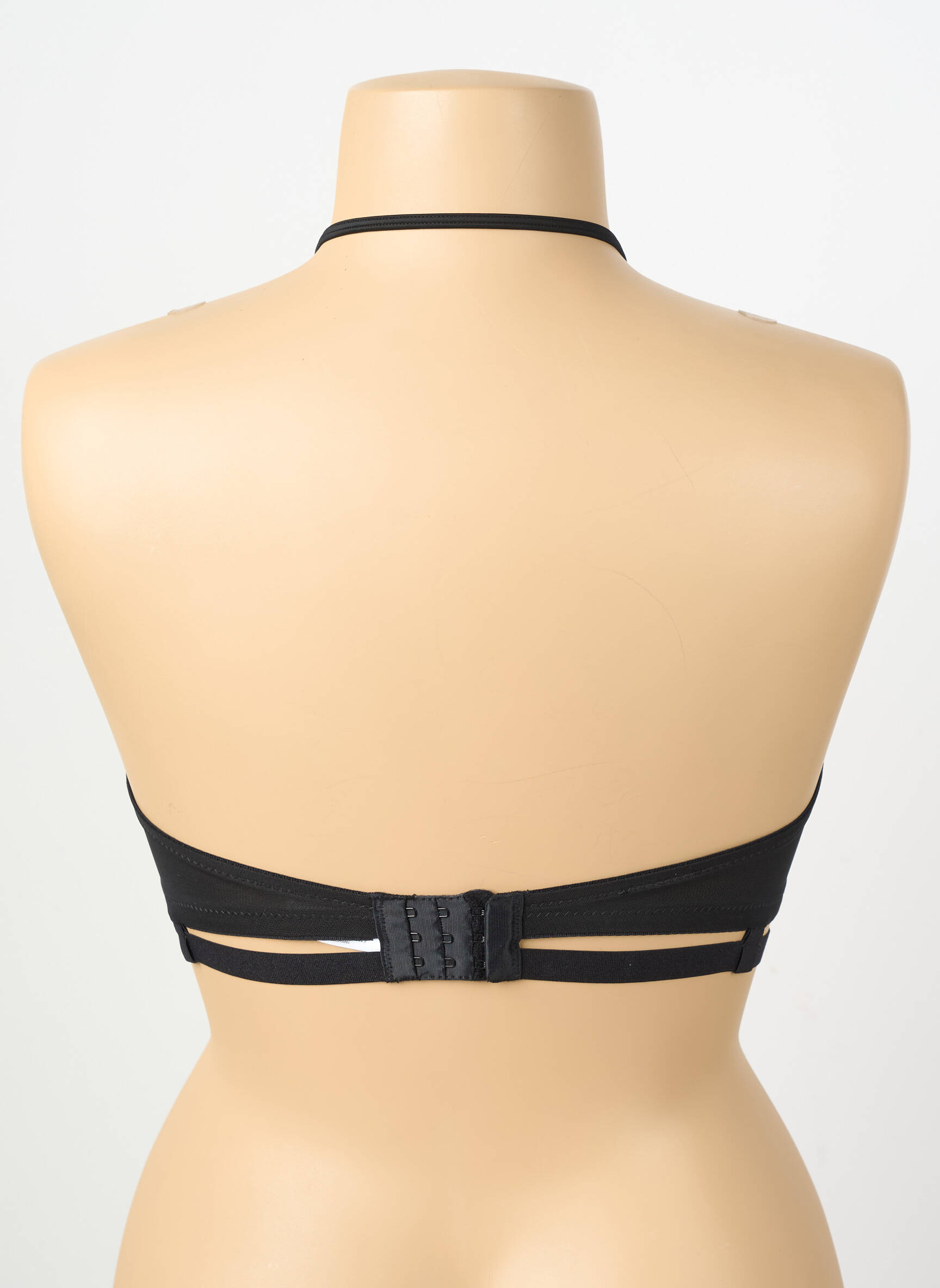 Sutien broderie top sutien modelat negru VALEGE femeie