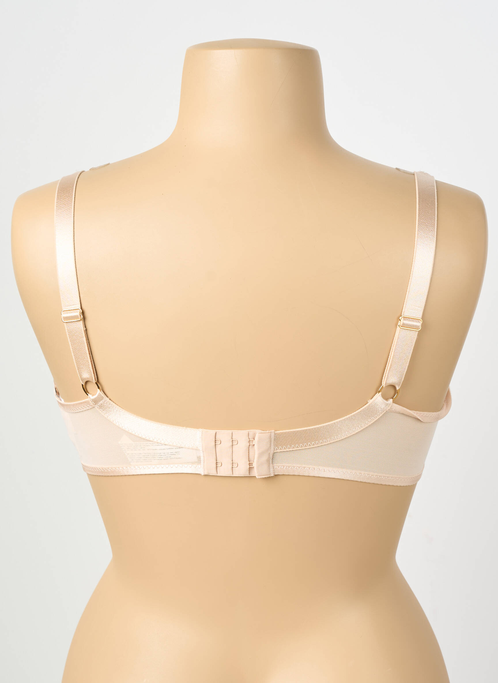 Sutien efect material satinat top sutien modelat roz CHANTELLE femeie