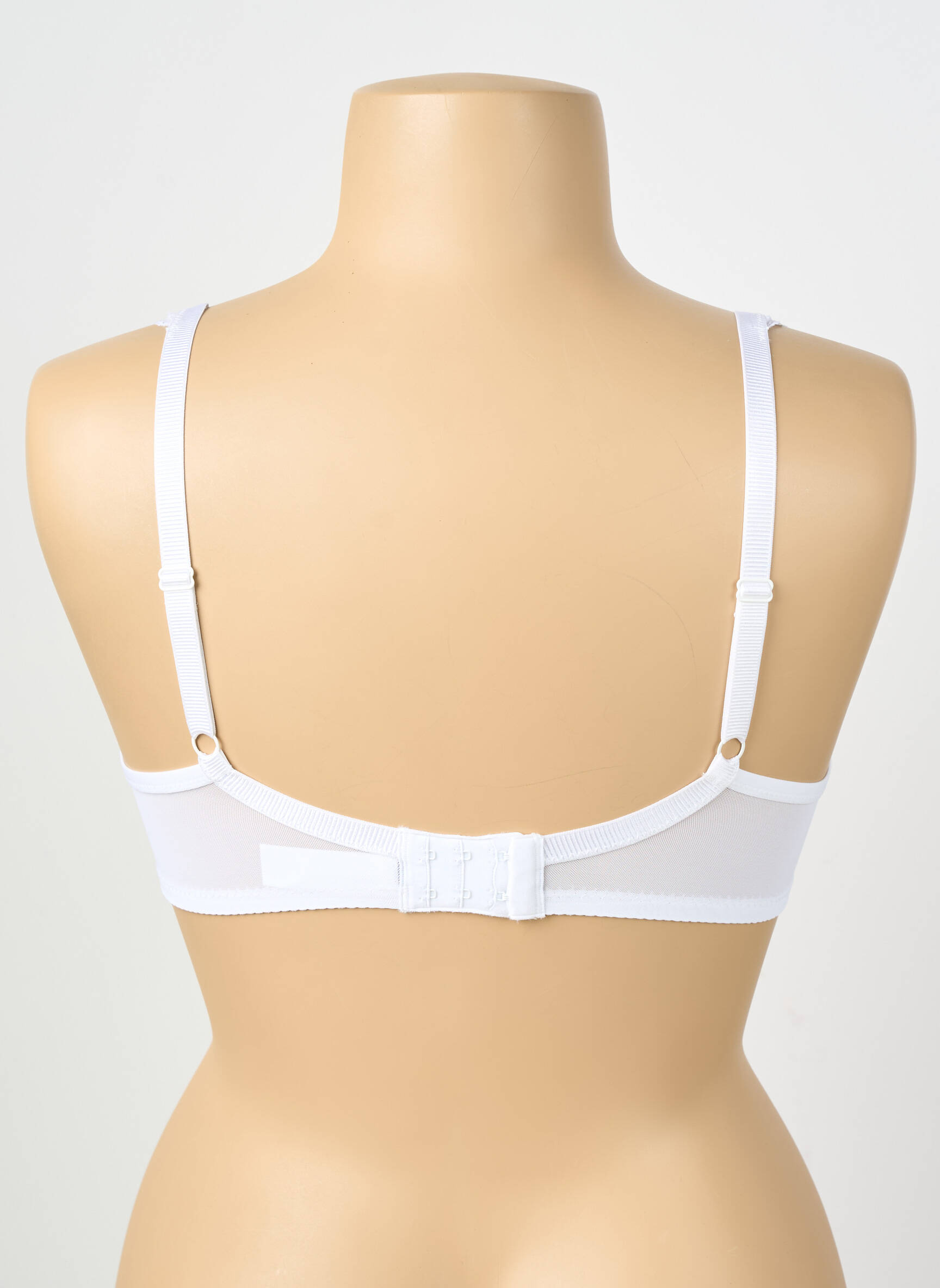 Sutien efect material satinat top sutien modelat alb PASSIONATA femeie