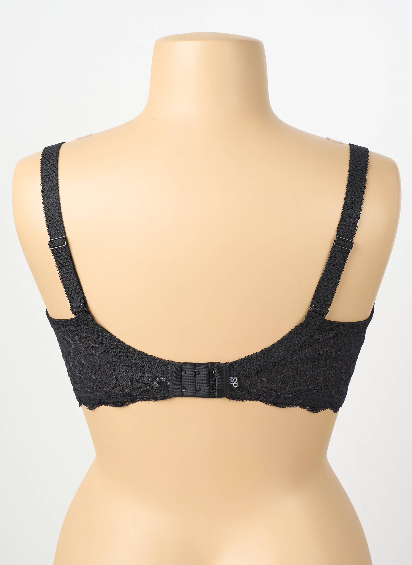 Sutien efect material satinat top sutien push-up negru SIMONE PERELE femeie