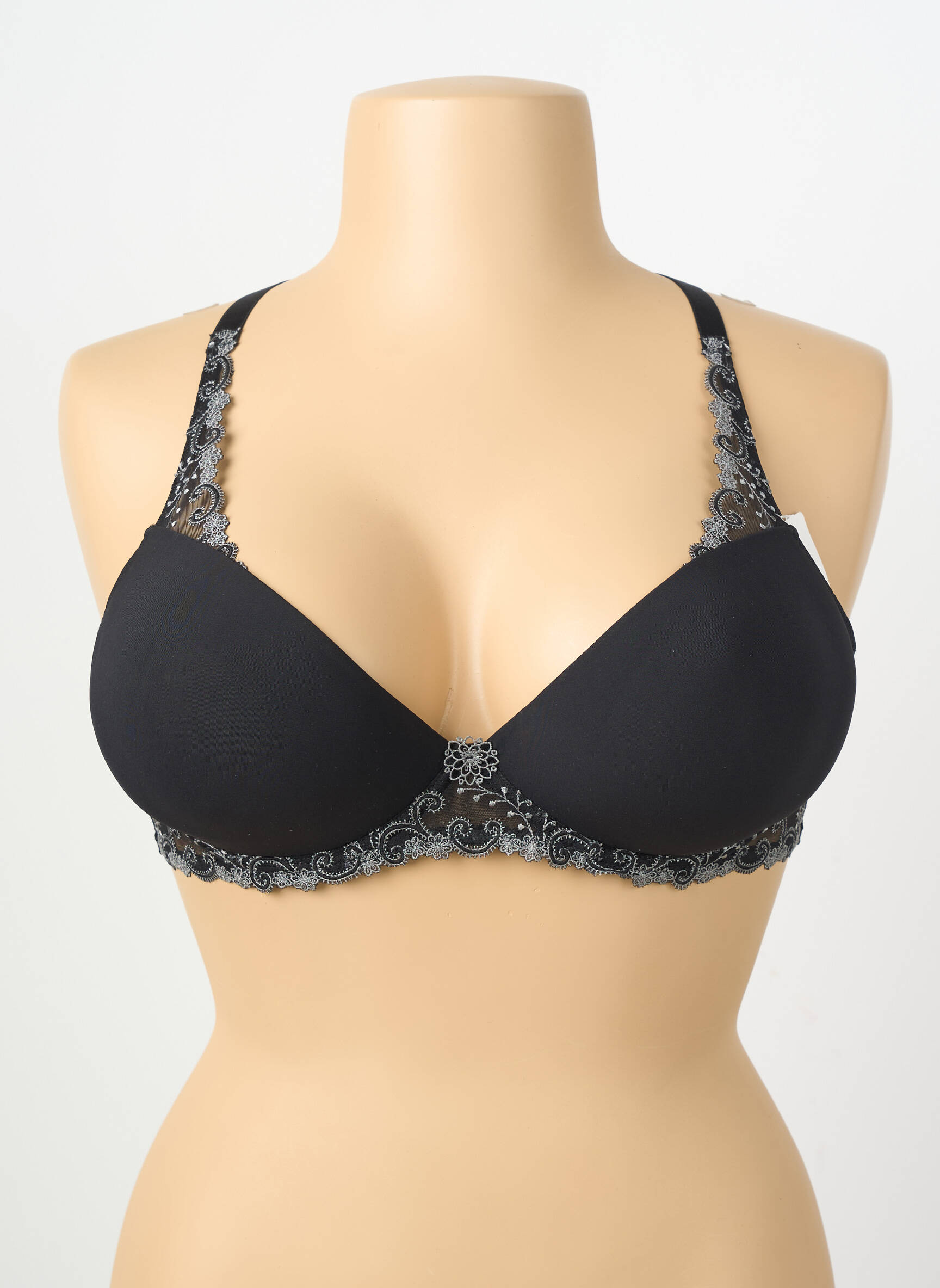Sutien bretea multi poziție top sutien modelat negru SIMONE PERELE femeie