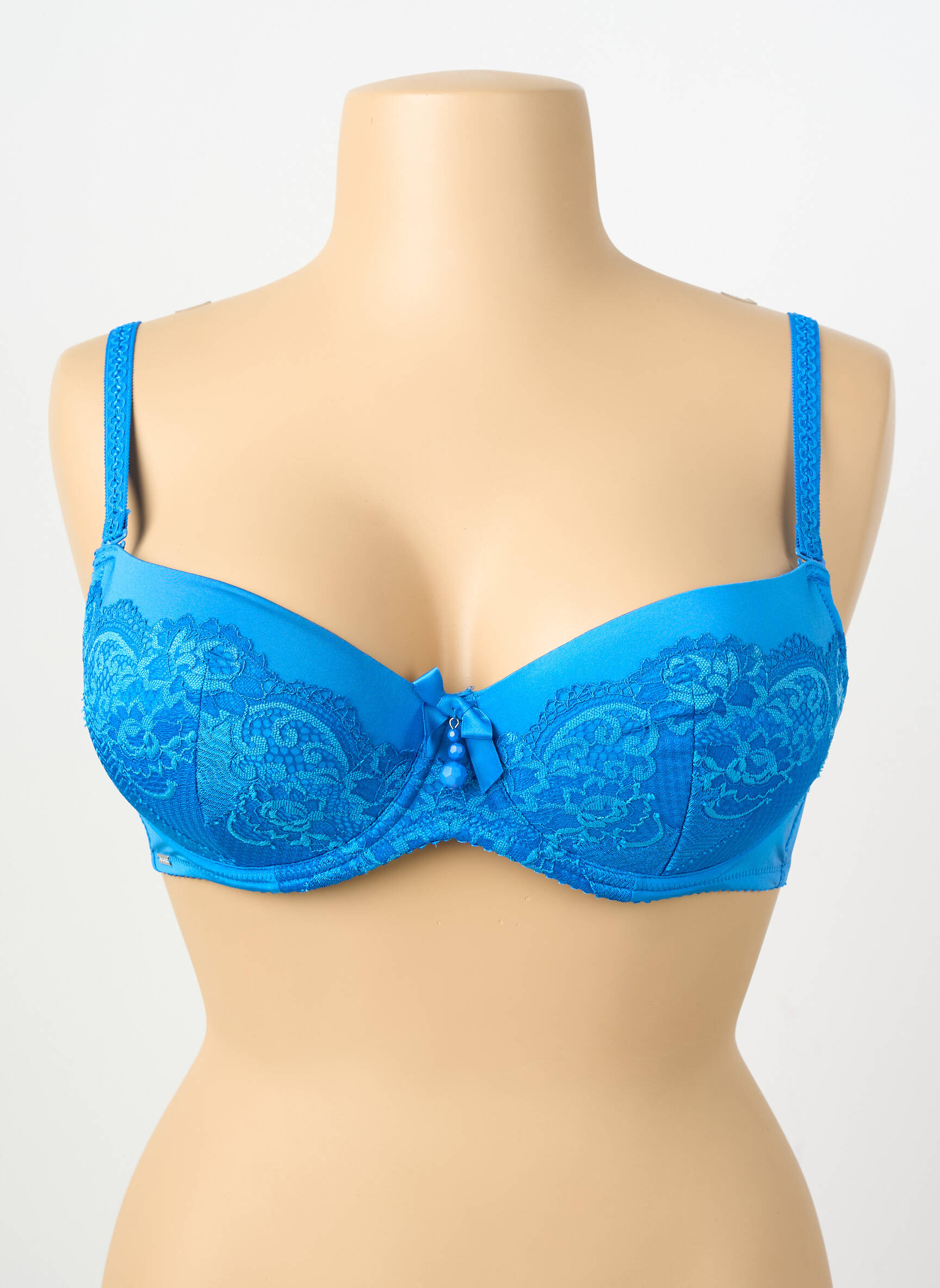 Sutien top sutien push-up top sutien push-up albastru VALEGE femeie