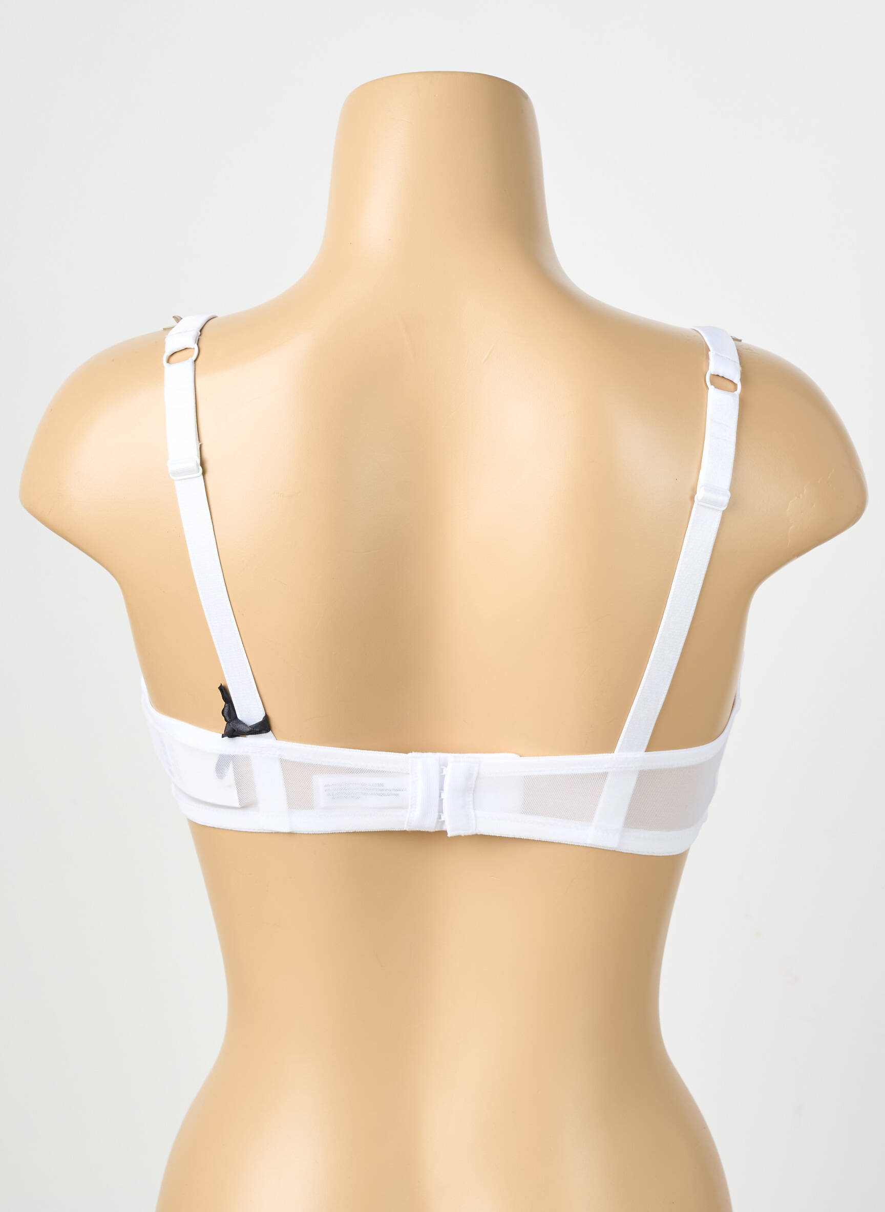 Sutien broderie top sutien modelat alb VALEGE femeie