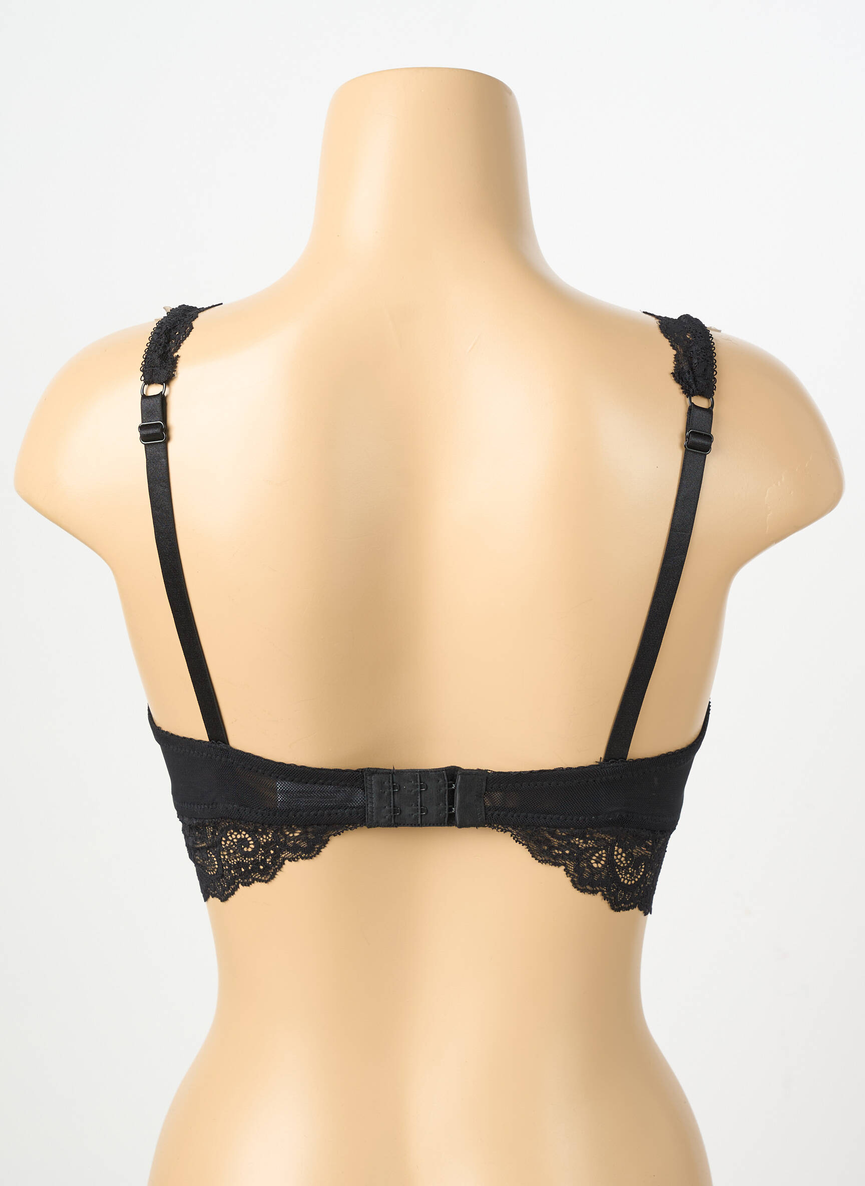 Sutien ușoară și transparentă top sutien modelat negru VALEGE femeie